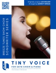 Tiny Voice SATB choral sheet music cover Thumbnail